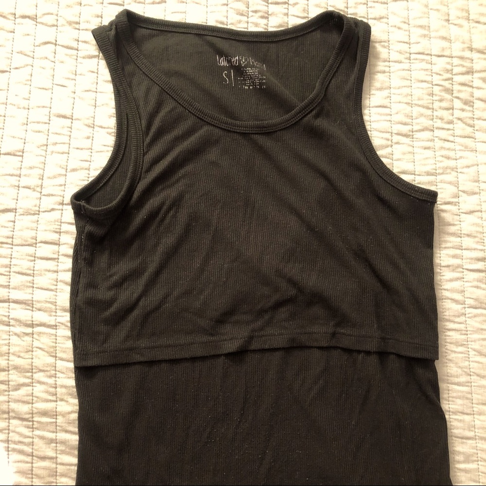 Latched Mama Ribbed Nursing Tank